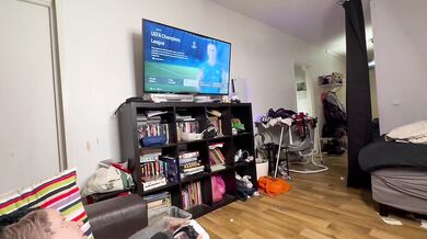 Ps5 soccer and fucking with big ass pregnant mom