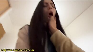 Horny stepsister suffers from insomnia and needs a cock, subtitled
