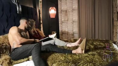 Viking Princess FUCKED Deep in the Forest Cabin • CREAMPIE MUTUAL ORGASMS