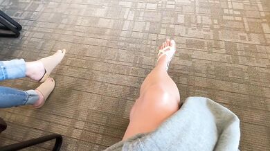 SQUIRTING AT MY MOMS EYE DOCTOR APPOINTMENT