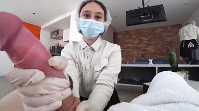 Dick Flash COMPILATION in front of TWO GIRlS