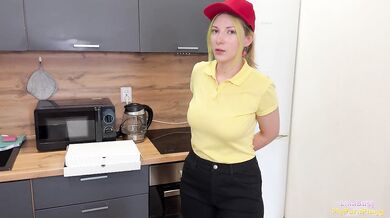 "DON'T CALL MY MANAGER!" I seduced and fucked the delivery girl.