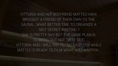 SAUNA ADVENTURE: shy girl corrupted