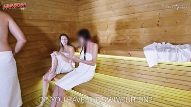 SAUNA ADVENTURE: shy girl corrupted