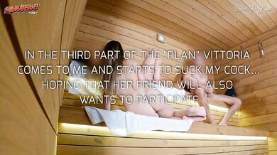 SAUNA ADVENTURE: shy girl corrupted