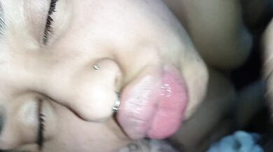 daddy cums on my giant lips, i love drinking milk for breakfast