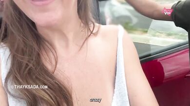 I had sex on the street and let him cum inside my pussy