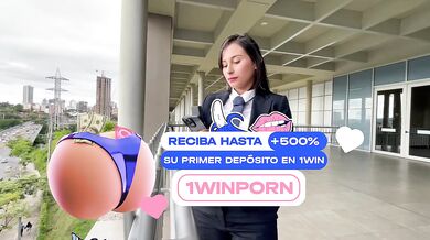 ABOGADA de mi empresa folla por el GRAN CULO