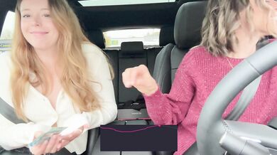 Serenity Cox and Nadia Foxx take on another drive thru with the lush’s on full blast!