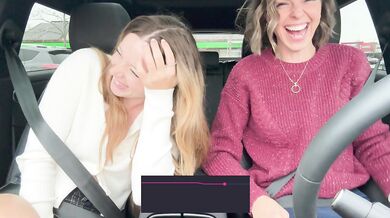 Serenity Cox and Nadia Foxx take on another drive thru with the lush’s on full blast!