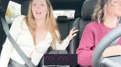 Serenity Cox and Nadia Foxx take on another drive thru with the lush’s on full blast!
