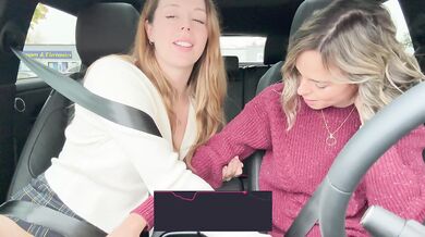 Serenity Cox and Nadia Foxx take on another drive thru with the lush’s on full blast!