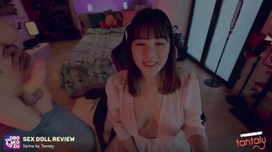 Obokozu x Tantaly Sex Doll Review - Sex & Facial w/ Sarina is twice the fun! - Find us on Onlyfans!