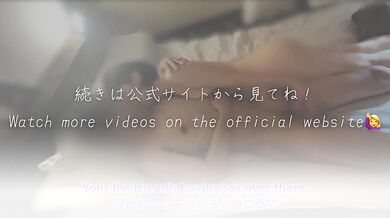 [Orgasm with lover's cheating delusion]“Is your pussy soggy?”Japanese Boyfriend Girlfriend Swapping