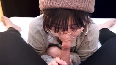Street girls with glasses make you feel good by sucking your dick and sucking your cock!