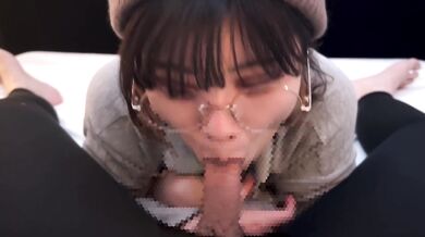Street girls with glasses make you feel good by sucking your dick and sucking your cock!