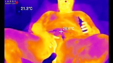 First BBC Sex Machine Fuck: Oiled Up BBW Cums Hard on Your Massive Cock, 15 Min Ride and Cum Countdown, POV Thermal