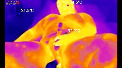 First BBC Sex Machine Fuck: Oiled Up BBW Cums Hard on Your Massive Cock, 15 Min Ride and Cum Countdown, POV Thermal