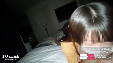 【中出し】奥までガン突き！波打つ尻肉がエロい小柄美女と濃厚接触！キツマンに我慢できずそのまま中出し　まろちゃんねる/主観/フェラ/手コキ/騎乗位/ロールスロイス