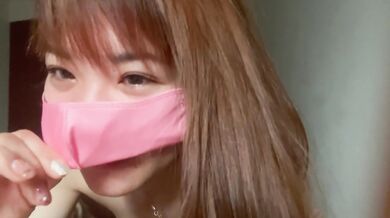 ノーパン＆ノーブラコストコでお買い物デート！可愛い色白美少女に朝立ちちんこをフェラ抜きされて起床素人カップル/ごっくん/口内射精/女子大生/盗撮/露出/スリム/English subtitles