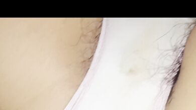 Stain of pants Amateur masturbating under the futon [Personal shooting]