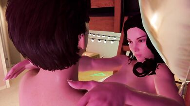 Ashley Cutscenes Sex Scenes In House Party Sex Game Part 1 [18+]