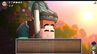 HornyCraft Love is Blind Ending - Marrying the Sexy Blind Warden Girl in Romantic Creampie Finale! (Minecraft Parody)