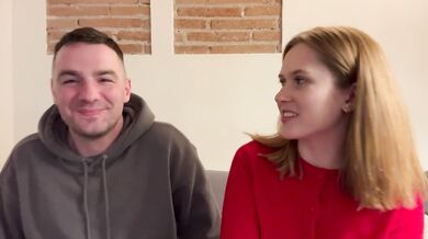 Behind the Scenes with Cute College Chick, Una Fairy, and Andres Acosta