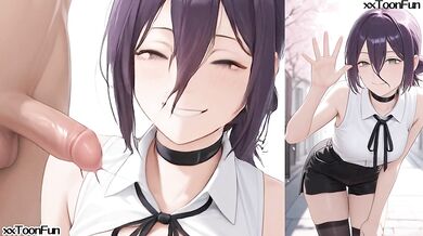 Chainsaw Man hentai animation porn anime Reze Arc 蕾潔 ：レゼ (蕾塞) - big tits blow job