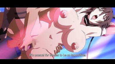 Taimanin realized how meaningless life was before becoming a whore enjoying the smell of dicks[eng sub]
