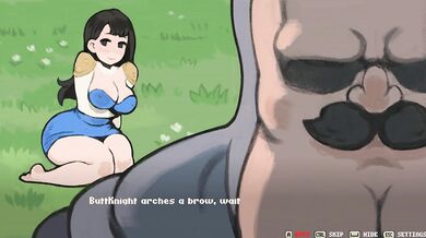 Butt Knight: Aris is enjoying being captured a bit too much