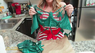 StepMom Gets Inappropriate Gift And Asked To Rub Pussy In Front Of Junior