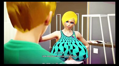 GAMESFORALL-PROLOGUE PART 3.6 MY stepmon catches my pornvideos and she is so happy, lucky me,huge tits stepmom,horny crazy stepmom,deepthroat,sex,MILF