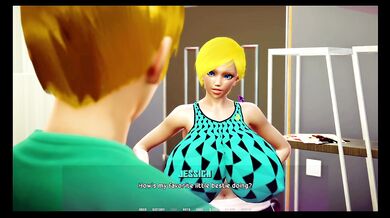GAMESFORALL-PROLOGUE PART 3.6 MY stepmon catches my pornvideos and she is so happy, lucky me,huge tits stepmom,horny crazy stepmom,deepthroat,sex,MILF