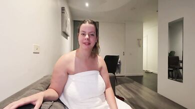 My fuck buddy comes over ft Jemima Marie