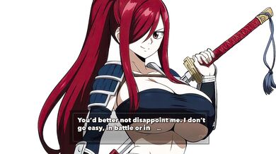 [Hentai JOI] A Wild and Naughty Night With Erza Scarlet (Blowjob, Cowgirl, Paizuri, Deepthoroat, Anal)