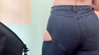 MistressMord Jean Ass Scratching ASMR