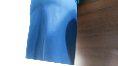 Curvy mature woman - video from a shopping mall fitting room