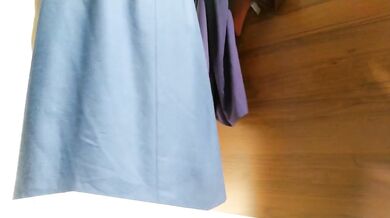 Curvy mature woman - video from a shopping mall fitting room