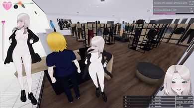 She loves to get naked in public places and this is what it led to. 3D part 1