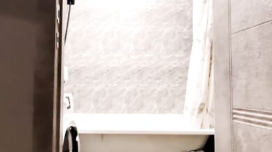 In the bathroom, I fucked my friend's wife