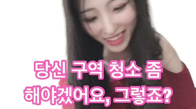 【한국어 자막】칫솔로 자지를 닦는 거!? 침 뱉기 & 보상을 위한 핸드잡 일본의 아마추어 소녀