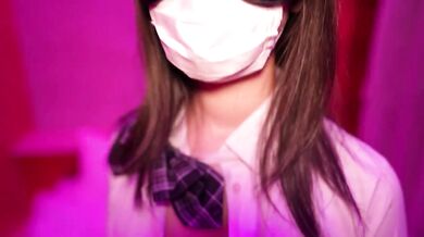 Sex with a female student wearing a straitjacket at a love hotel after school Personal shooting, Jap