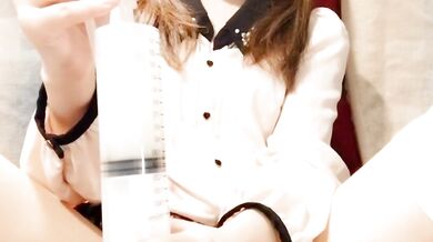 Japanese girl -10 used condoms