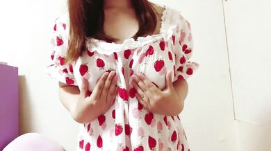 In my pajamas... I'm going to climax with my new vibrator before I go to bed