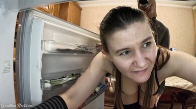 My husband pranked me while filming homemade video! Instead of him I was fucked by...