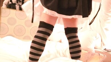 [Short video] Amateur Japanese Maid t back pussy ass anal cosplay cat