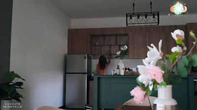 Roommate Strips Naked to Escape the Heat but Gets Sweaty While Riding My Dick
