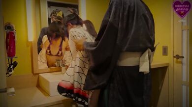 Shinobu fucks at the bathroom before going to the bed | 4K 60fps | Demon Slayer | Kocho Cosplay