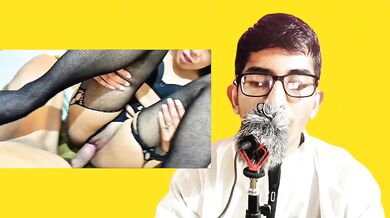 Giving Blowjob to My Stepbrother when no one at home. Reaction Video.